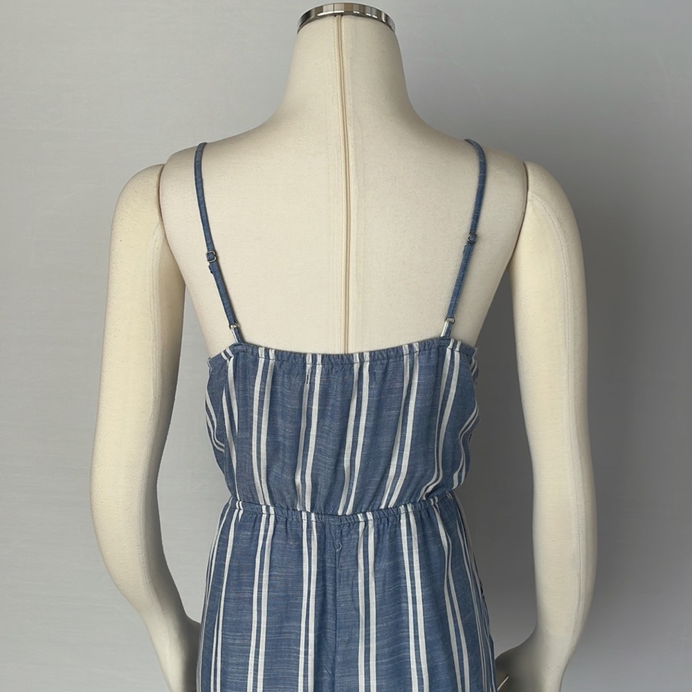Abercrombie Romper Size Small Blue/White Stripe - Picture 10 of 10